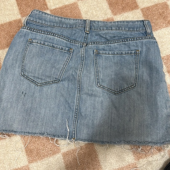 Jean mini skirt - Picture 2 of 2